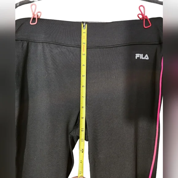 Fila Athletic Capris | Woman's Medium | Sport / Yoga / Athleisure | black | - Picture 4 of 8